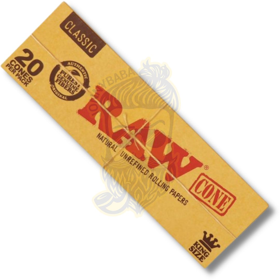 RAW Classic Pre-Rolled King Size Cones - Jonnybaba 