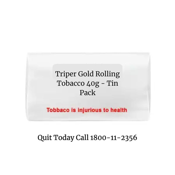 Triper Gold Rolling Tobacco 40g - Tin Pack