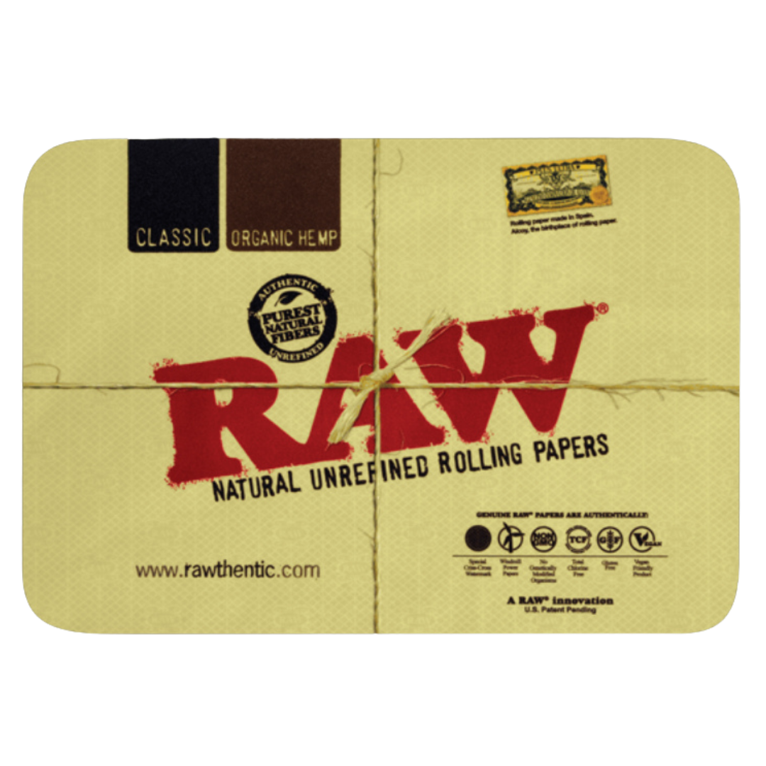 Raw magnetic tray cover 