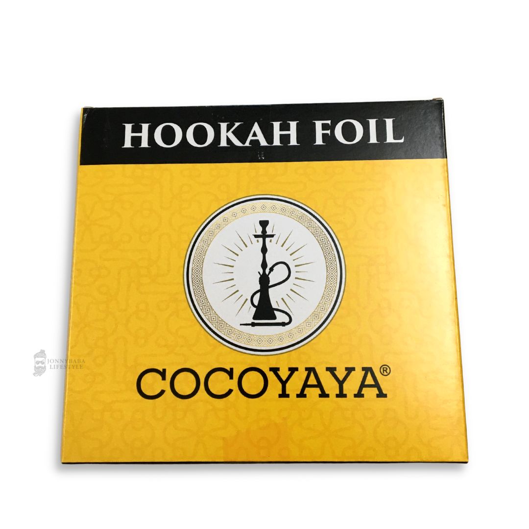 COCOYAYA Aluminium Foil Paper Precut for All Hookah 