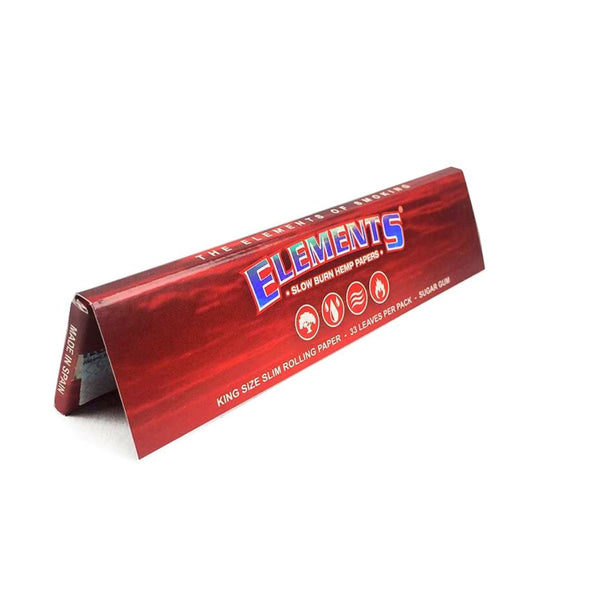 elements red hemp rolling paper now available on jonnybaba lifestyle