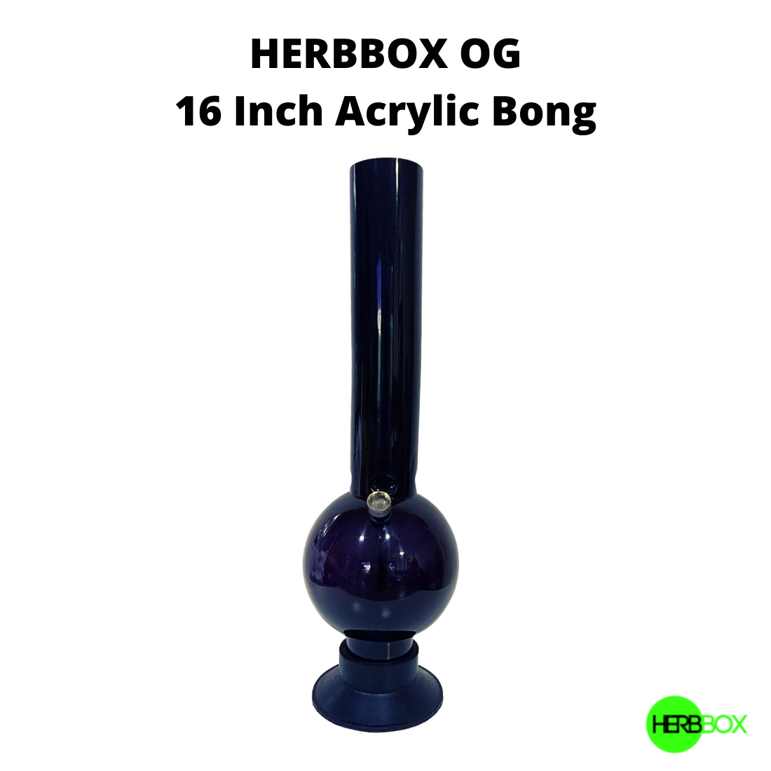 HERBBOX OG 16 Inch Acrylic Bong are now available on Jonnybaba Lifestyle