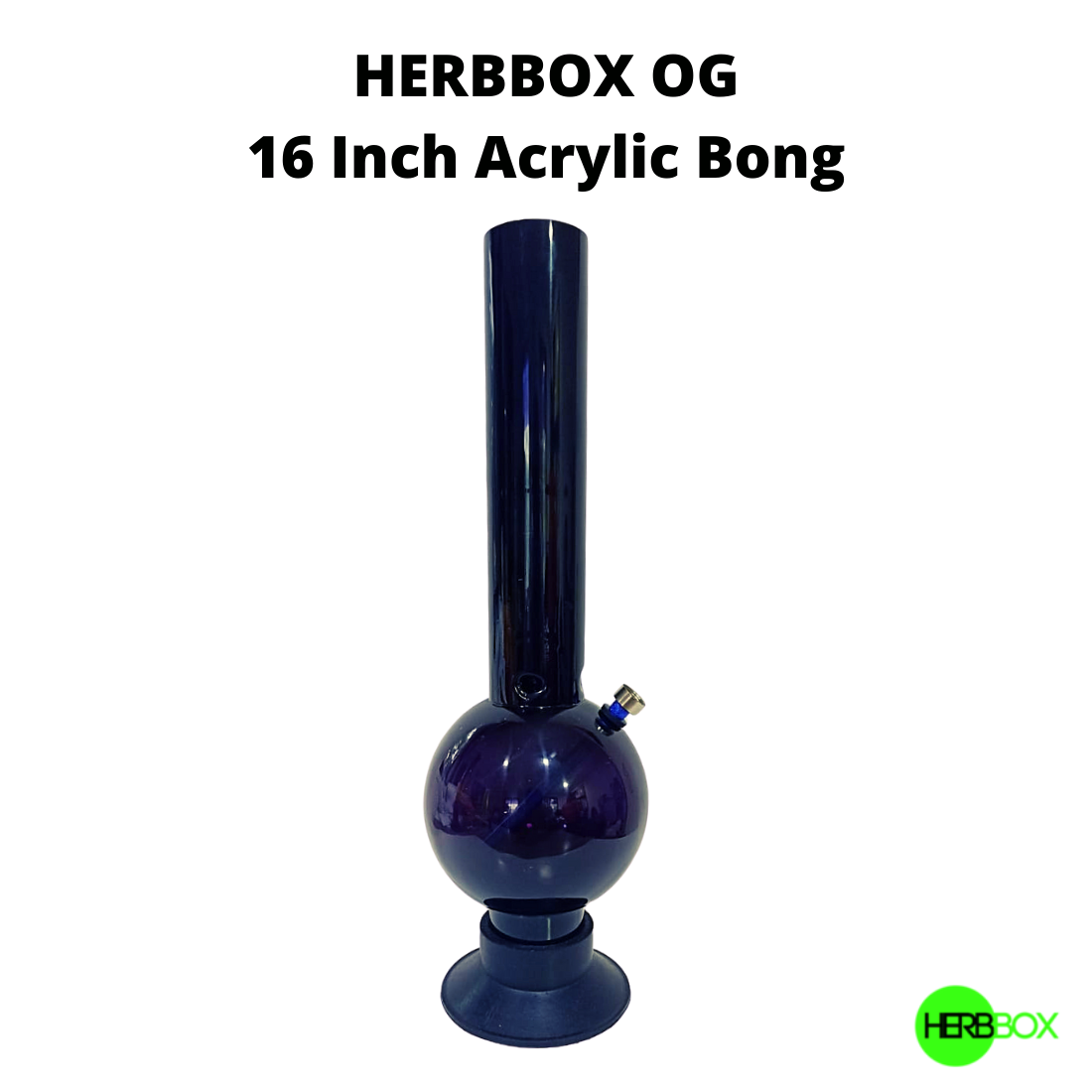 HERBBOX OG 16 Inch Acrylic Bong are now available on Jonnybaba Lifestyle