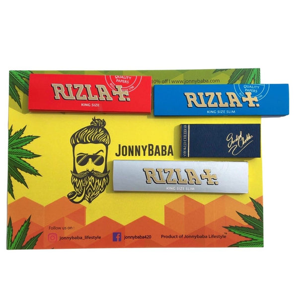 Rizla + king size combo Pack of 3 available on Jonnybaba Lifestyle 