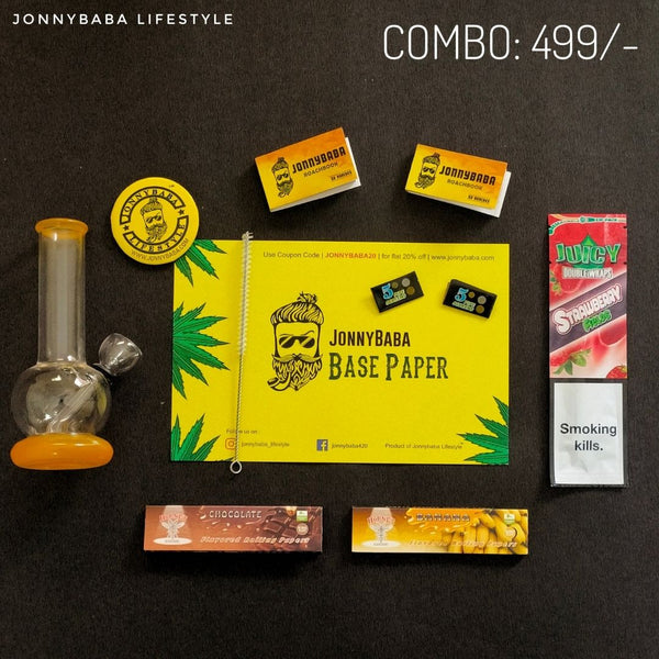 shop for bongs, rolling papers online in india on Jonnybaba lifestyle
