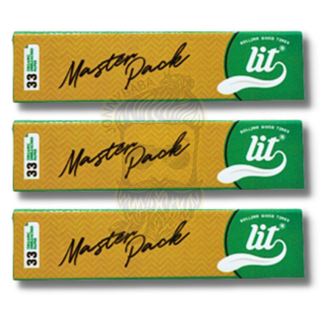LIT Master Pack Queen Size Brown (33 Sheets), Pack of 3 - Jonnybaba