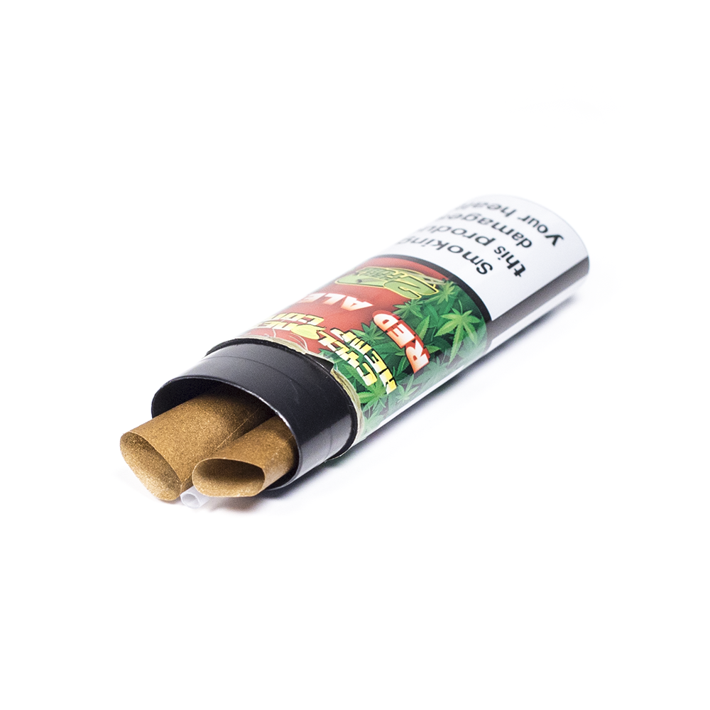 Cyclones Pre Rolled Hemp Blunt Cones - RED ALERT now available on Jonnybaba Lifestyle.