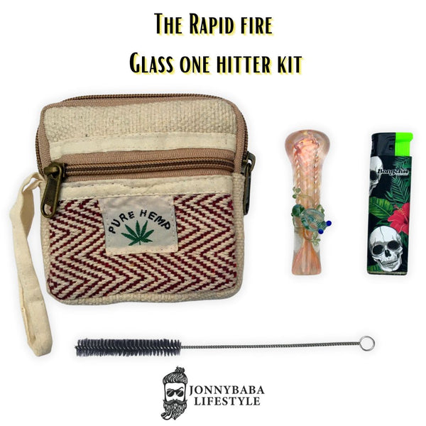 Rapid Fire Glass One Hitter Kit
