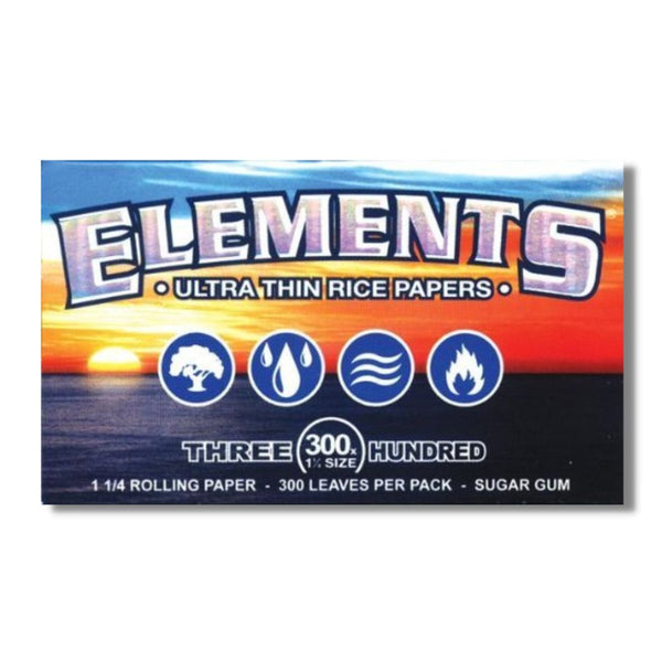 Elements rice rolling paper 300's
