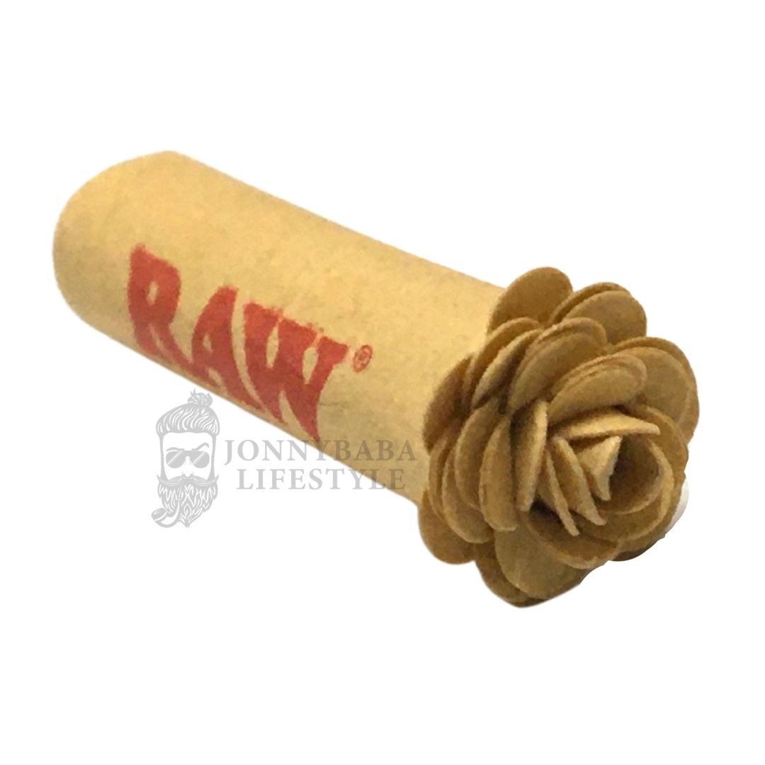 Raw rose pre rolled tip available on jonnybaba lifestyle