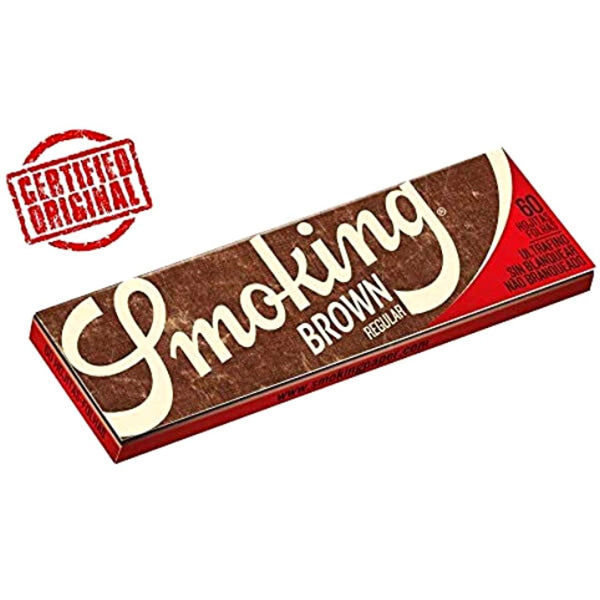 Smoking Brown Small Regular size Rolling papers